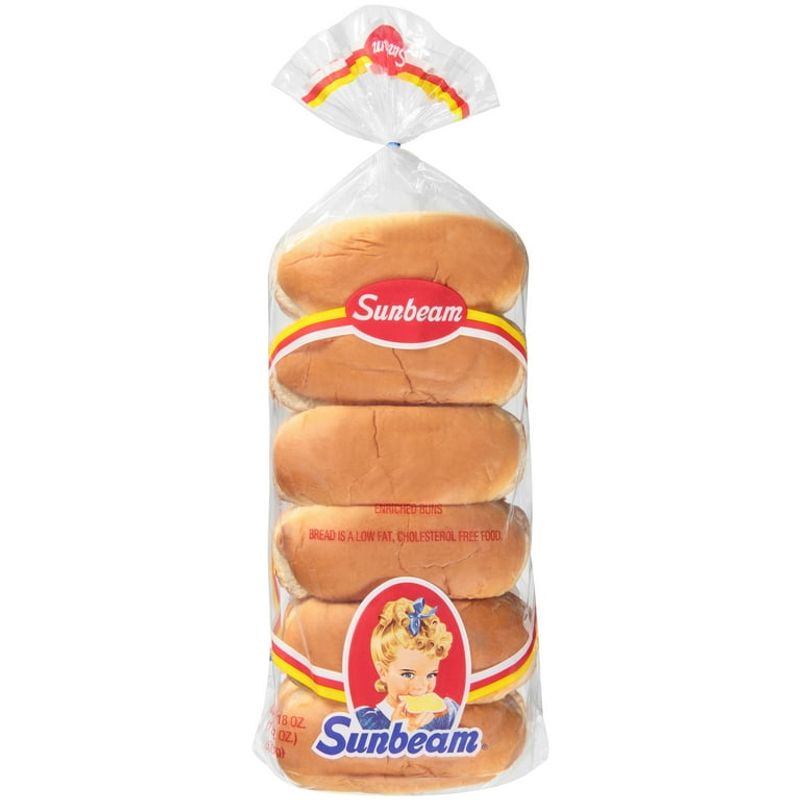 Sunbeam Enriched Hot Dog Buns