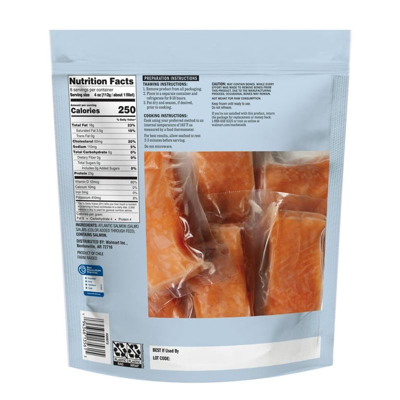 Frozen Salmon Portions