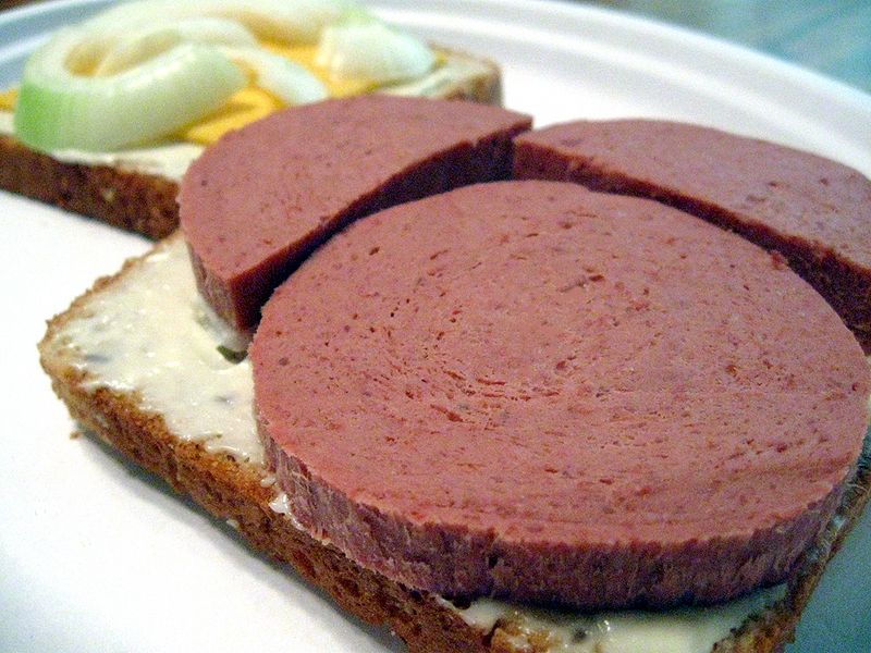 Liver Sausage Sandwiches