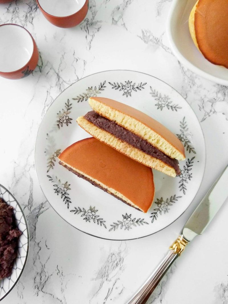Dorayaki: Pancake Sandwiches with Sweet Fillings