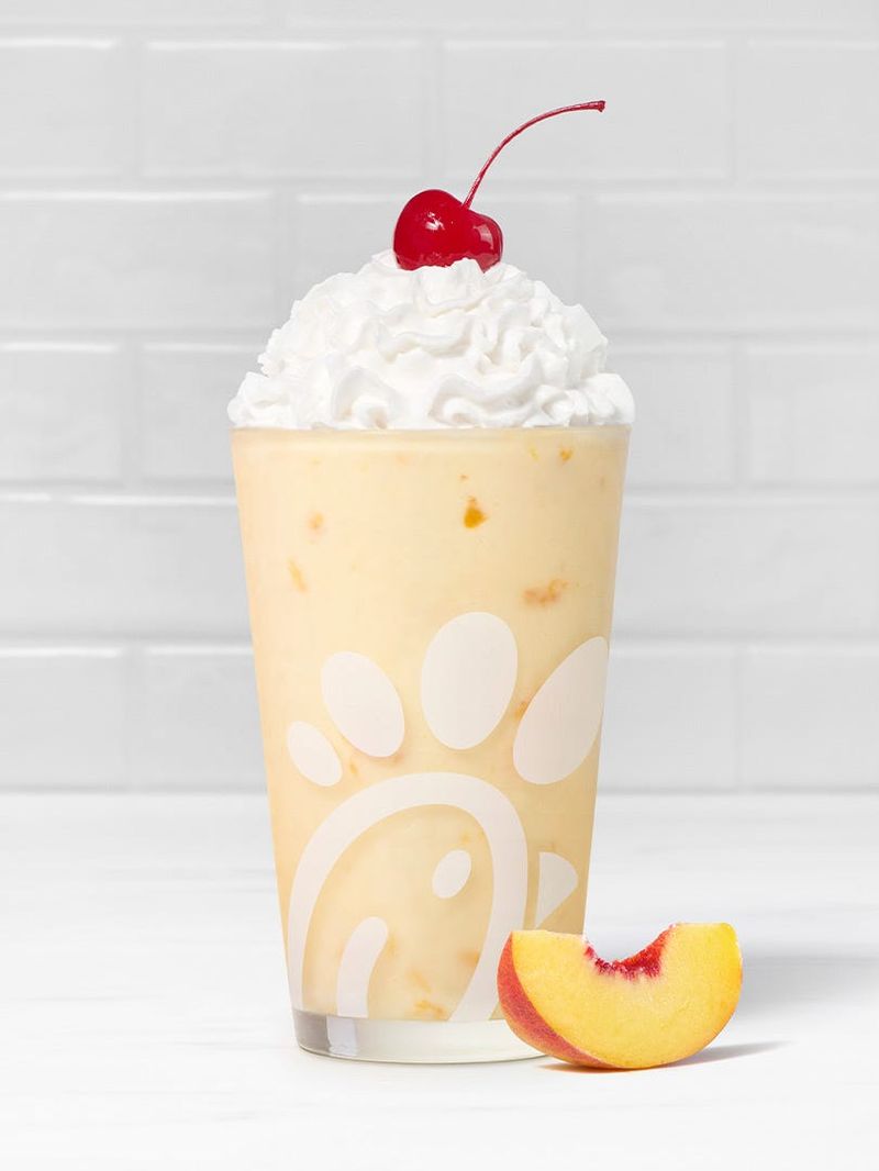 Chick-fil-A Peach Milkshake