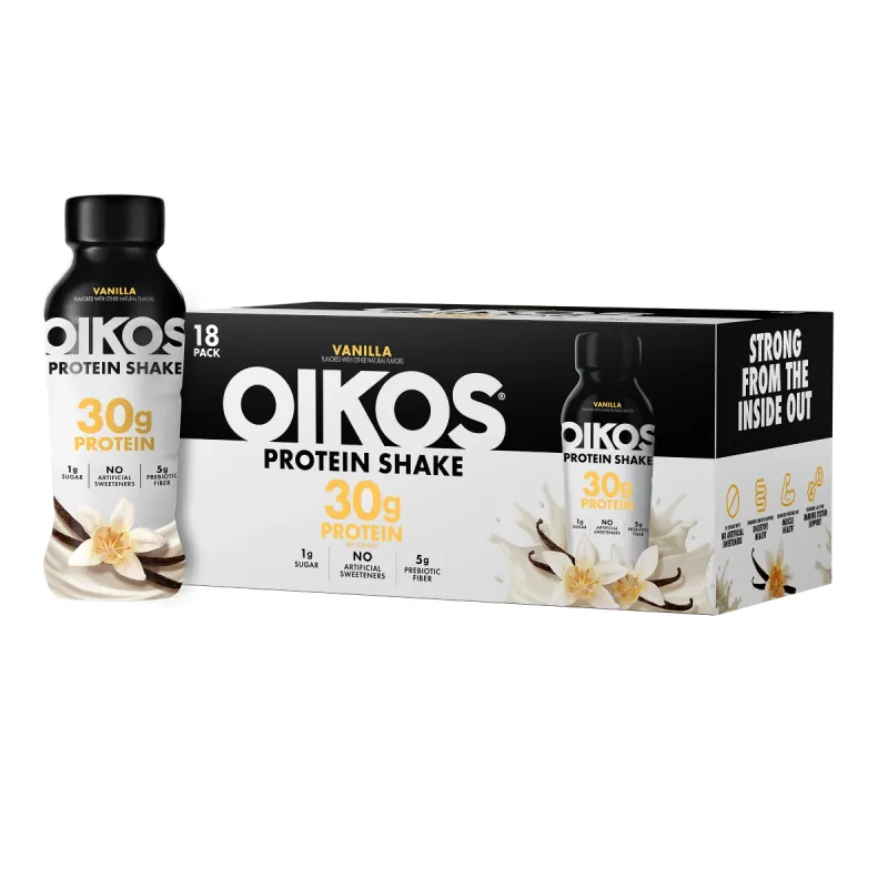 Oikos Vanilla Protein Shakes (18-Pack)