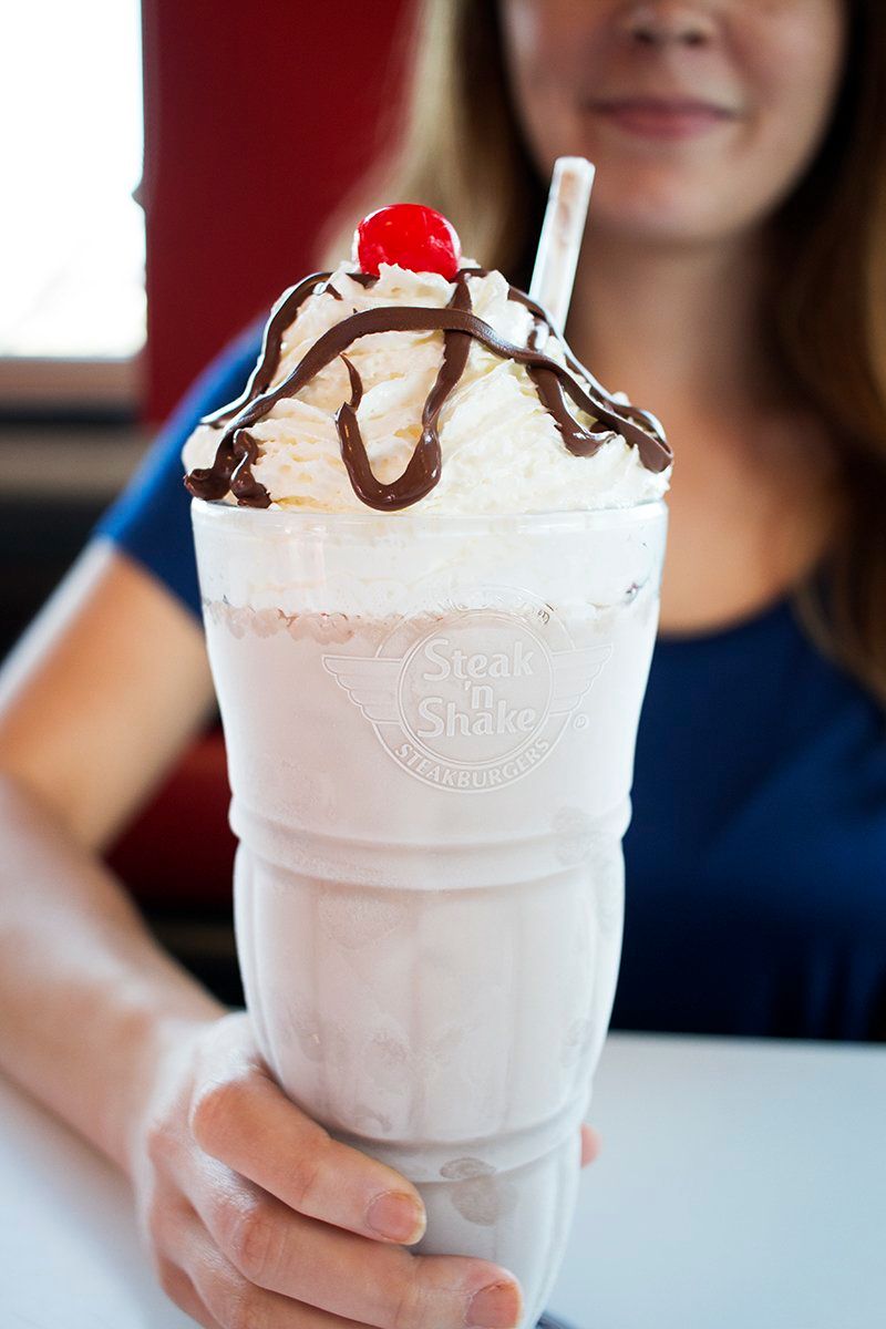 Steak 'n Shake Nutella Shake