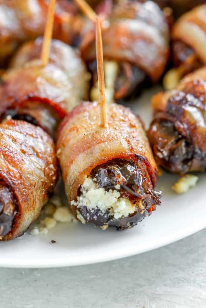 Bacon-Wrapped Dates
