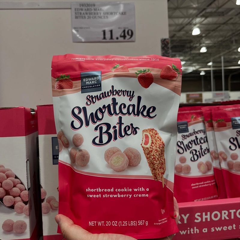 Edward Marc Strawberry Shortcake Bites
