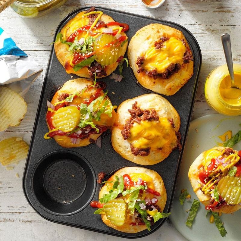 Cheeseburger Cups