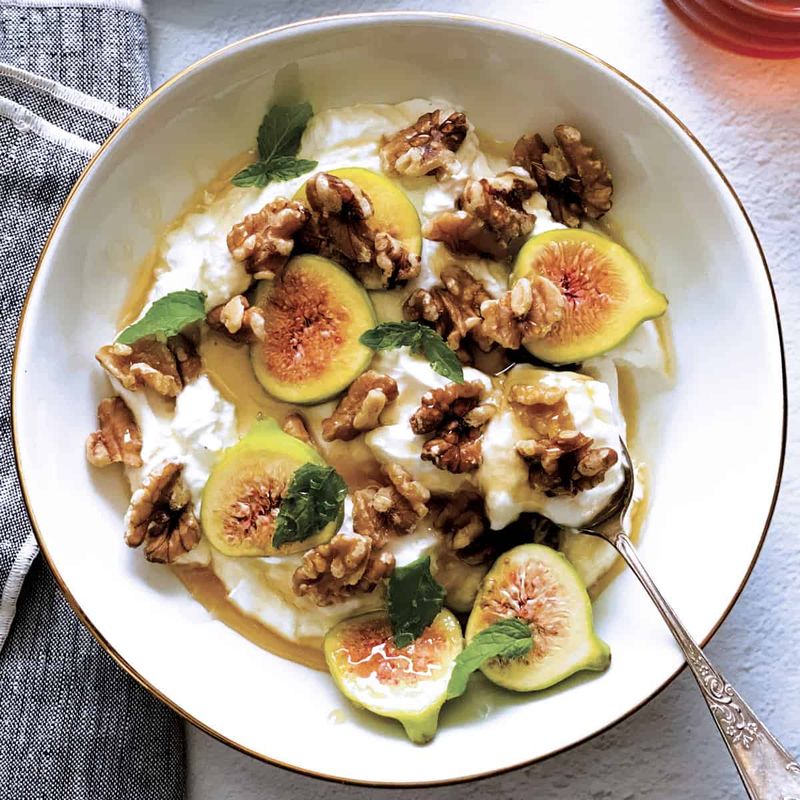 Greek Yogurt with Nuts and Honey