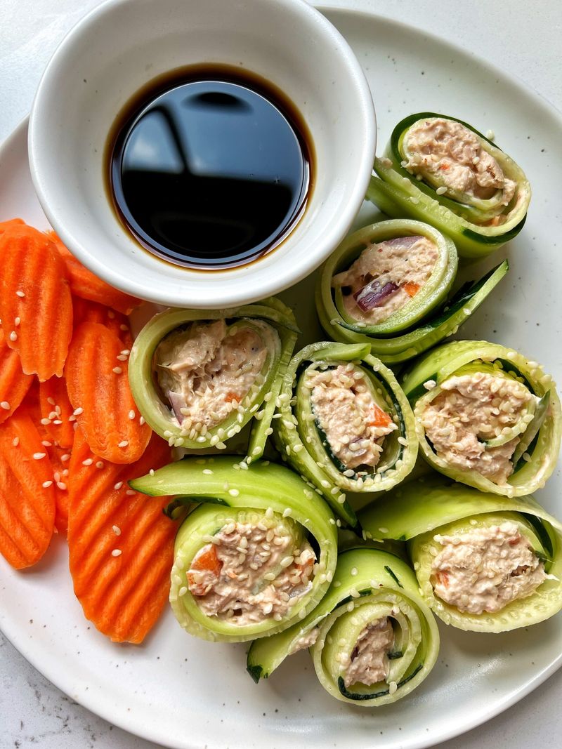 Cucumber Sushi Rolls