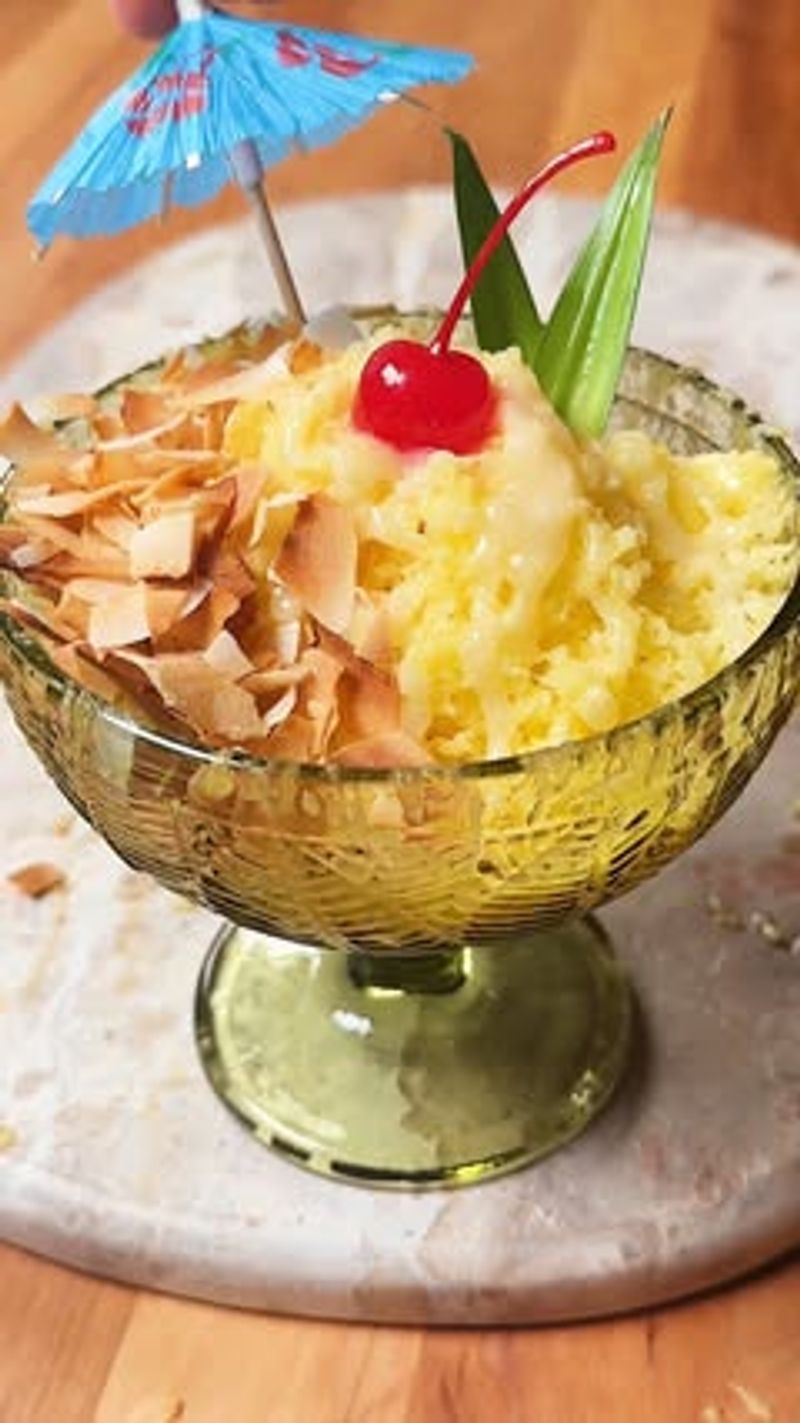 Shaved Pineapple Ice