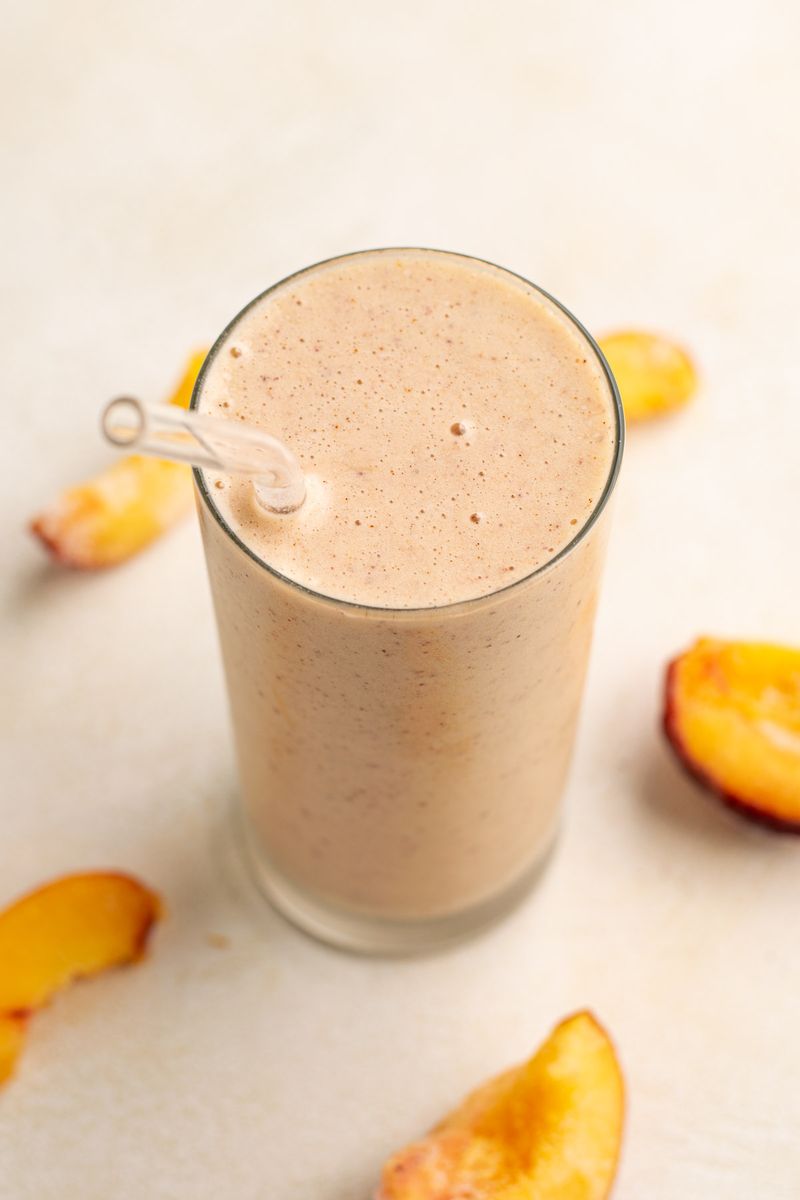 Peach Cobbler Smoothie