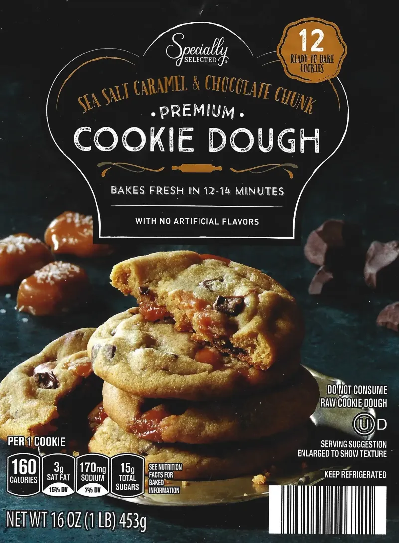Gourmet Sea Salt Caramel Cookie Dough Ready in Minutes