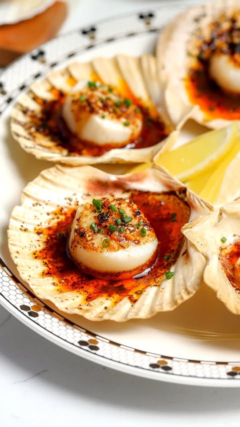 Escargot with Gold Leaf from France
