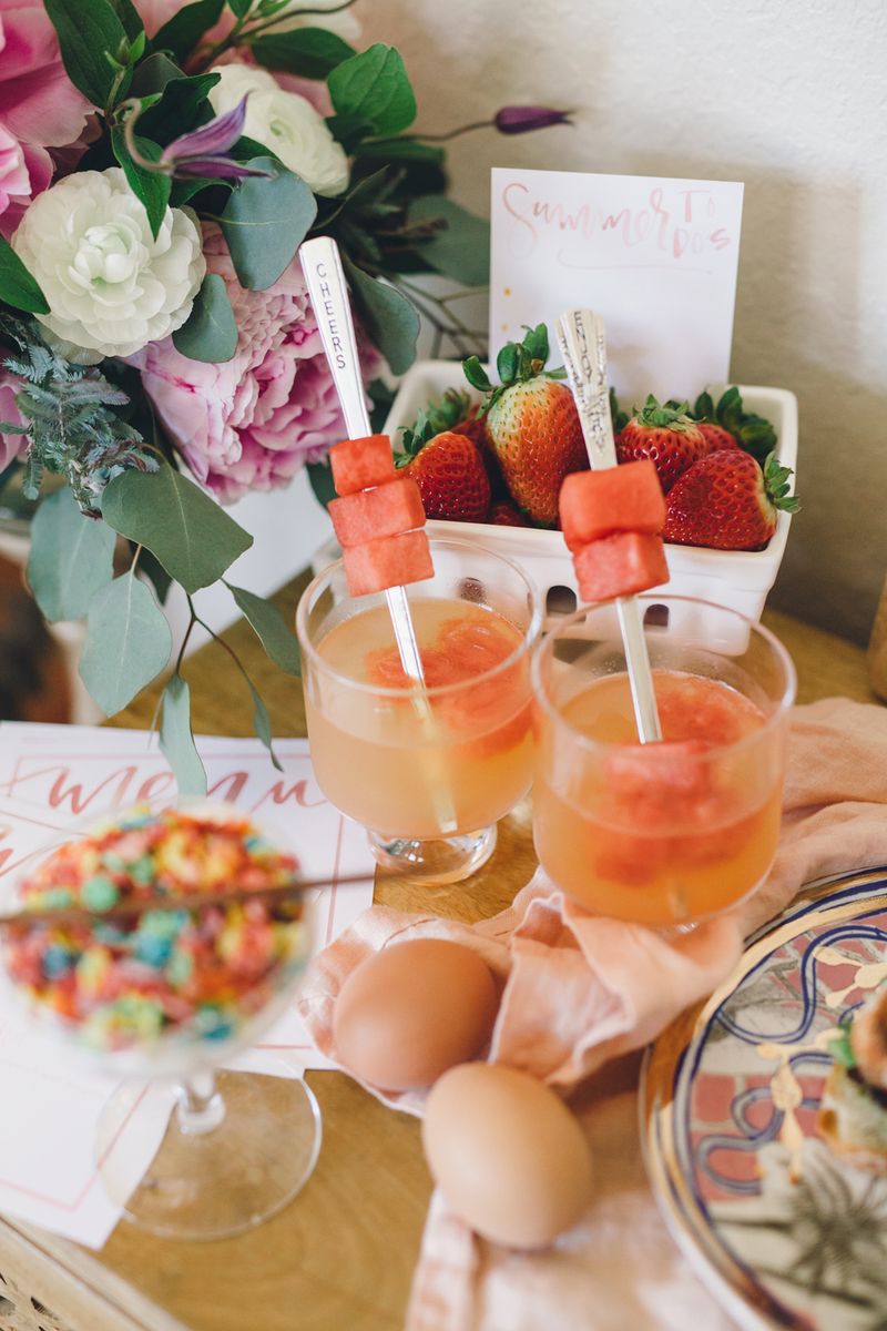 Bubbly Watermelon Mimosa