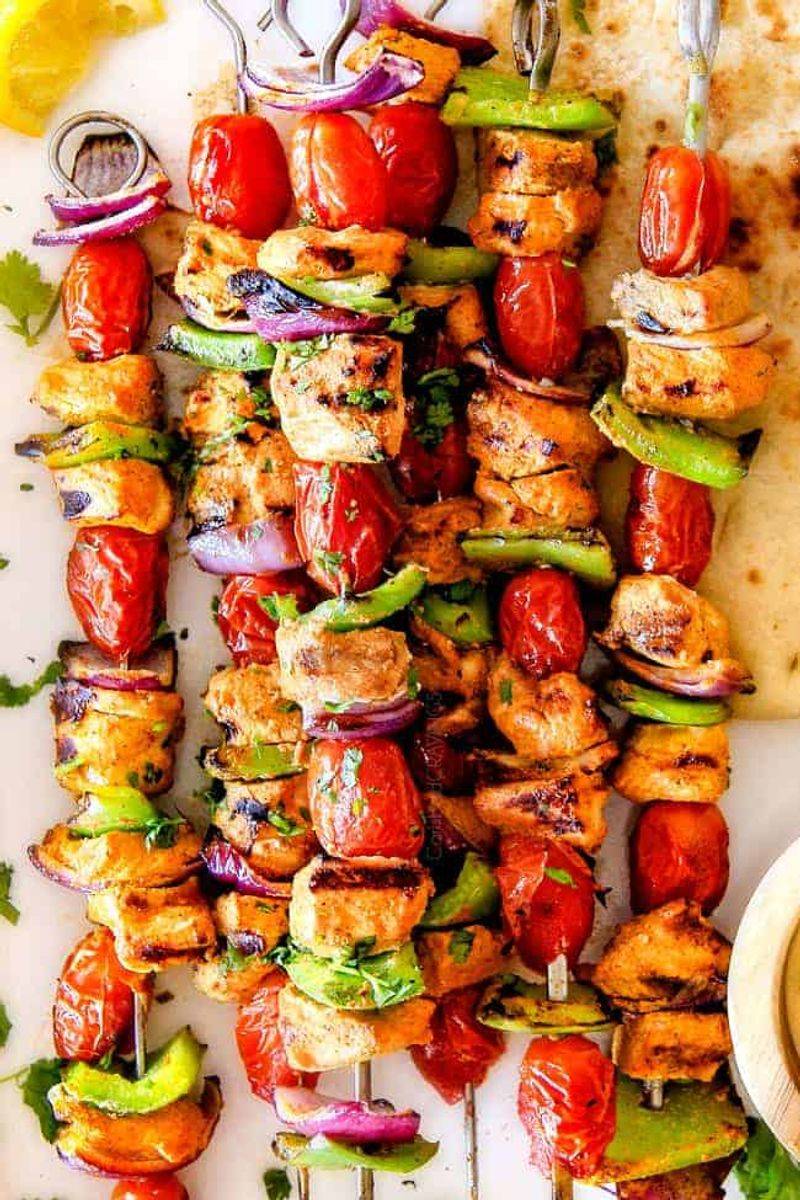 Tandoori Chicken Kabobs