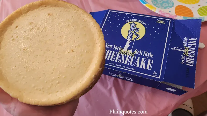 New York Deli Style Cheesecake