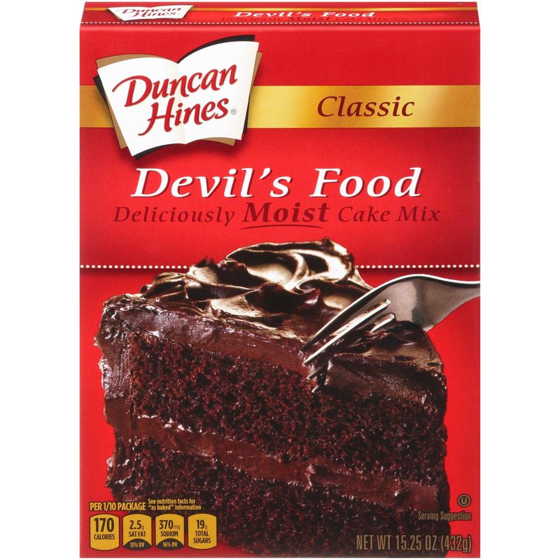 Duncan Hines Devil’s Food Cake Mix