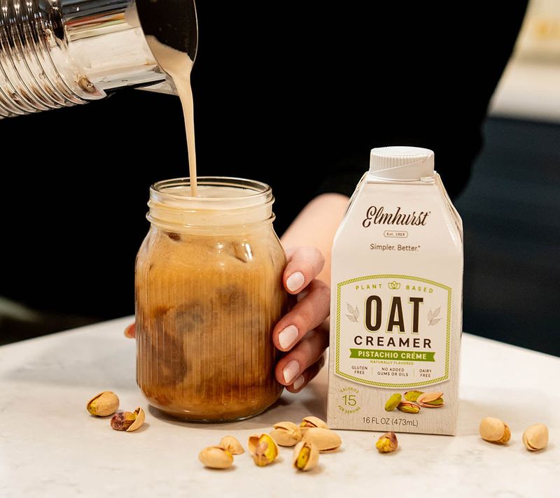 Elmhurst Pistachio Crème Oat Creamer