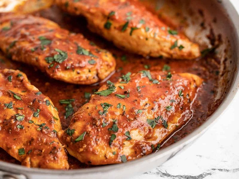 Tomato-Basil Chicken