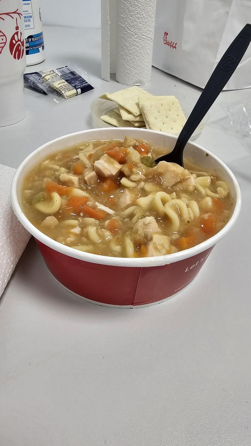 Chick-fil-A Chicken Noodle Soup - Fast Food's Surprising Star