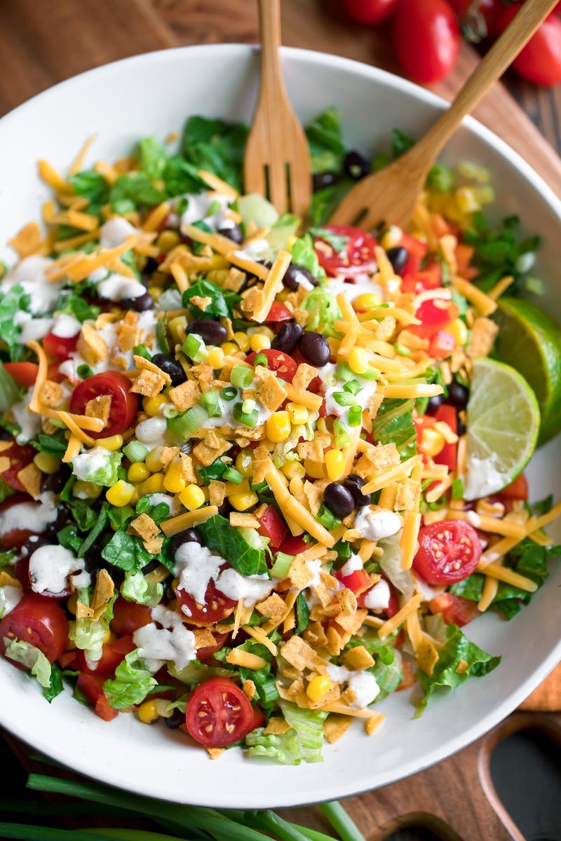 No-Cook Black Bean Taco Bowls