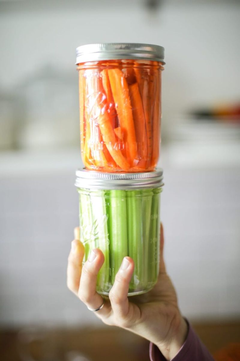 Carrots Revive in Water Baths