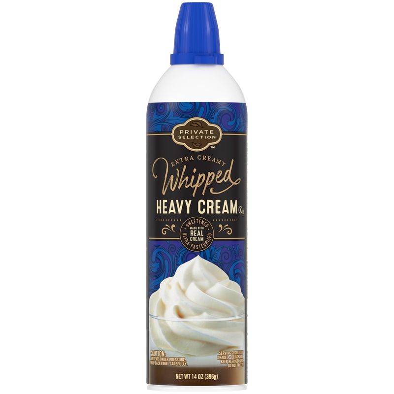Kroger Private Selection Extra Creamy Whipped Heavy Cream