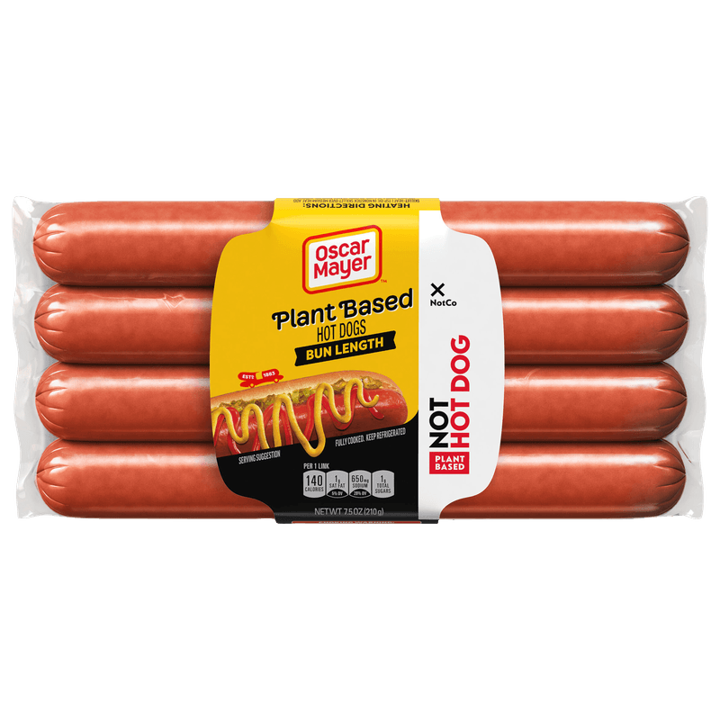 Oscar Mayer Bun Length Plant-Based Not Hotdog