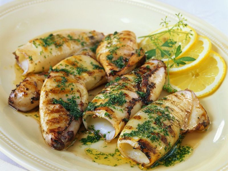 Grilled Calamari