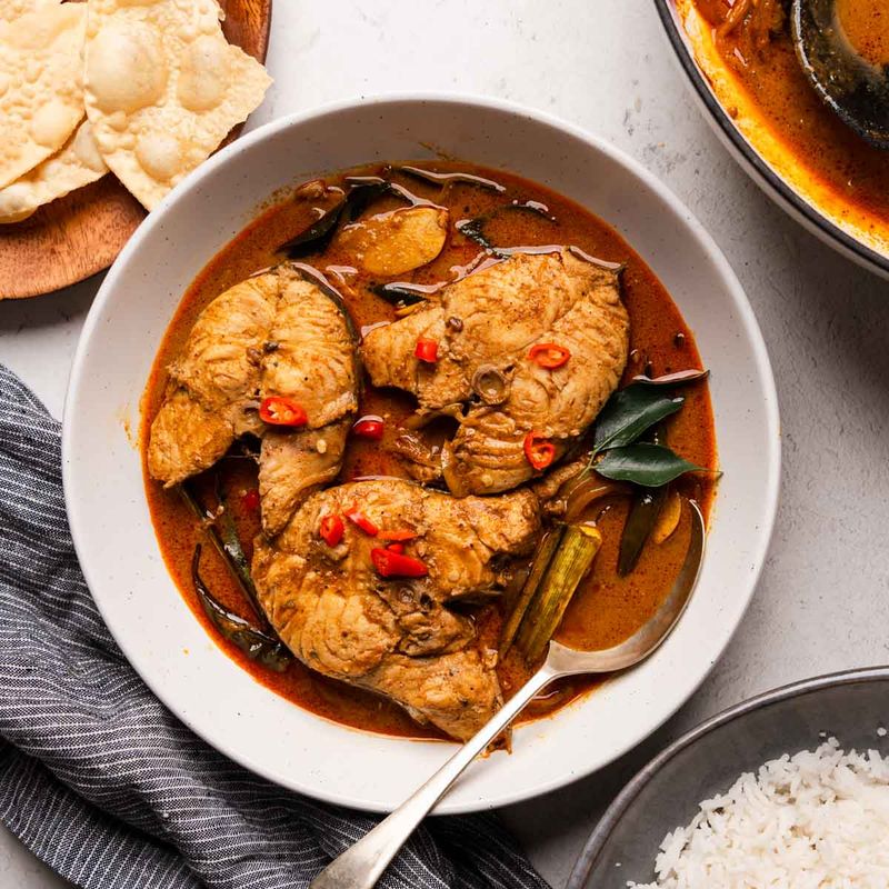 Sri Lankan Fish Curry - Coastal Aromatic Treasure
