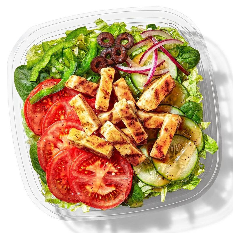 Subway Oven Roasted Chicken Salad