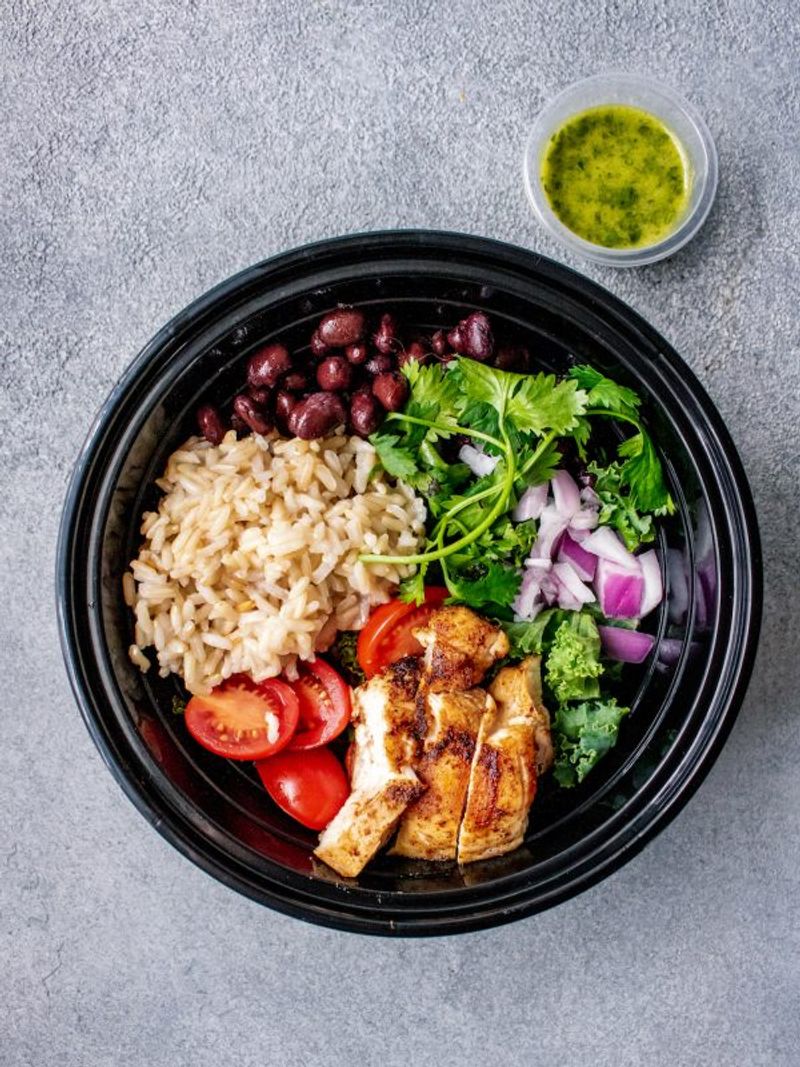 Chipotle Burrito Bowl with Brown Rice