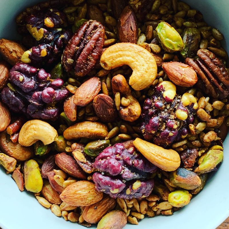 Spiced Nuts and Seeds Mix