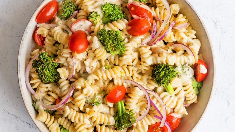 No-Mayo Pasta Salad