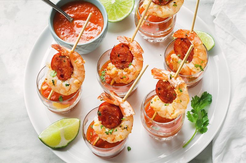 Grilled Shrimp Cocktail