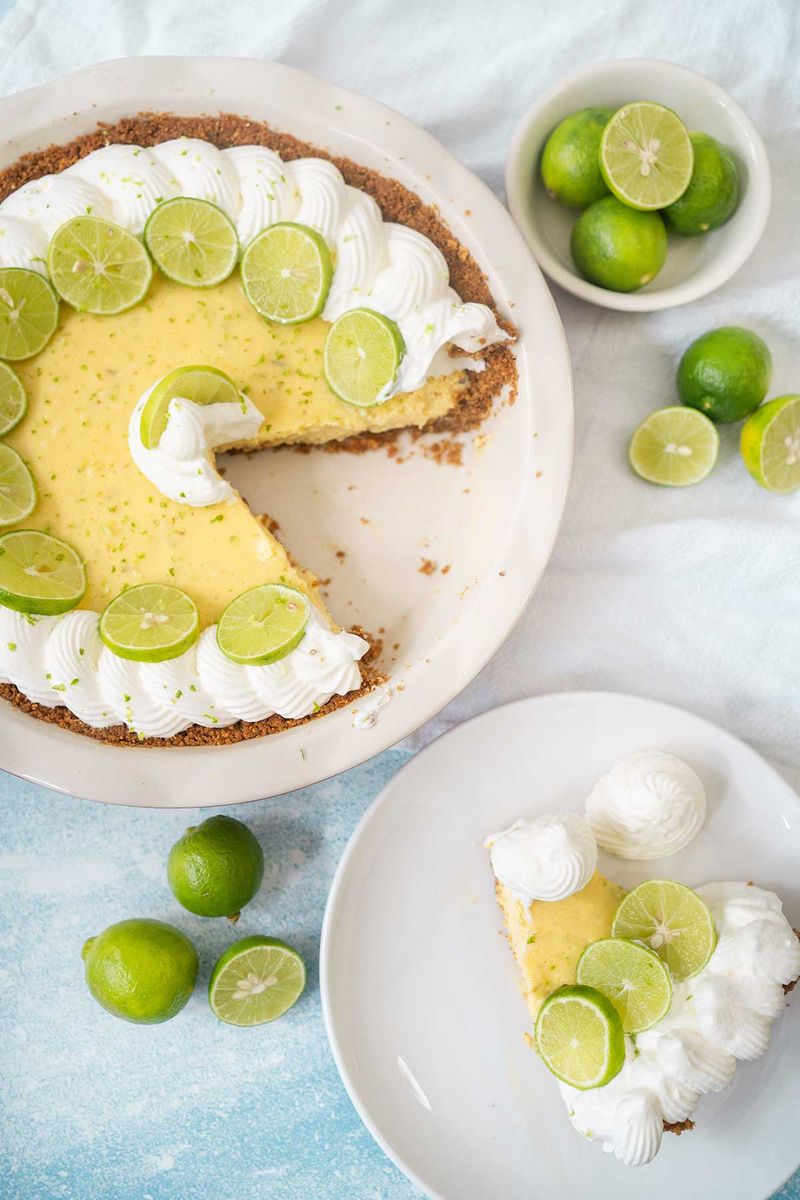 Key Lime Pie + Coconut Ice Cream: Tropical Vacation
