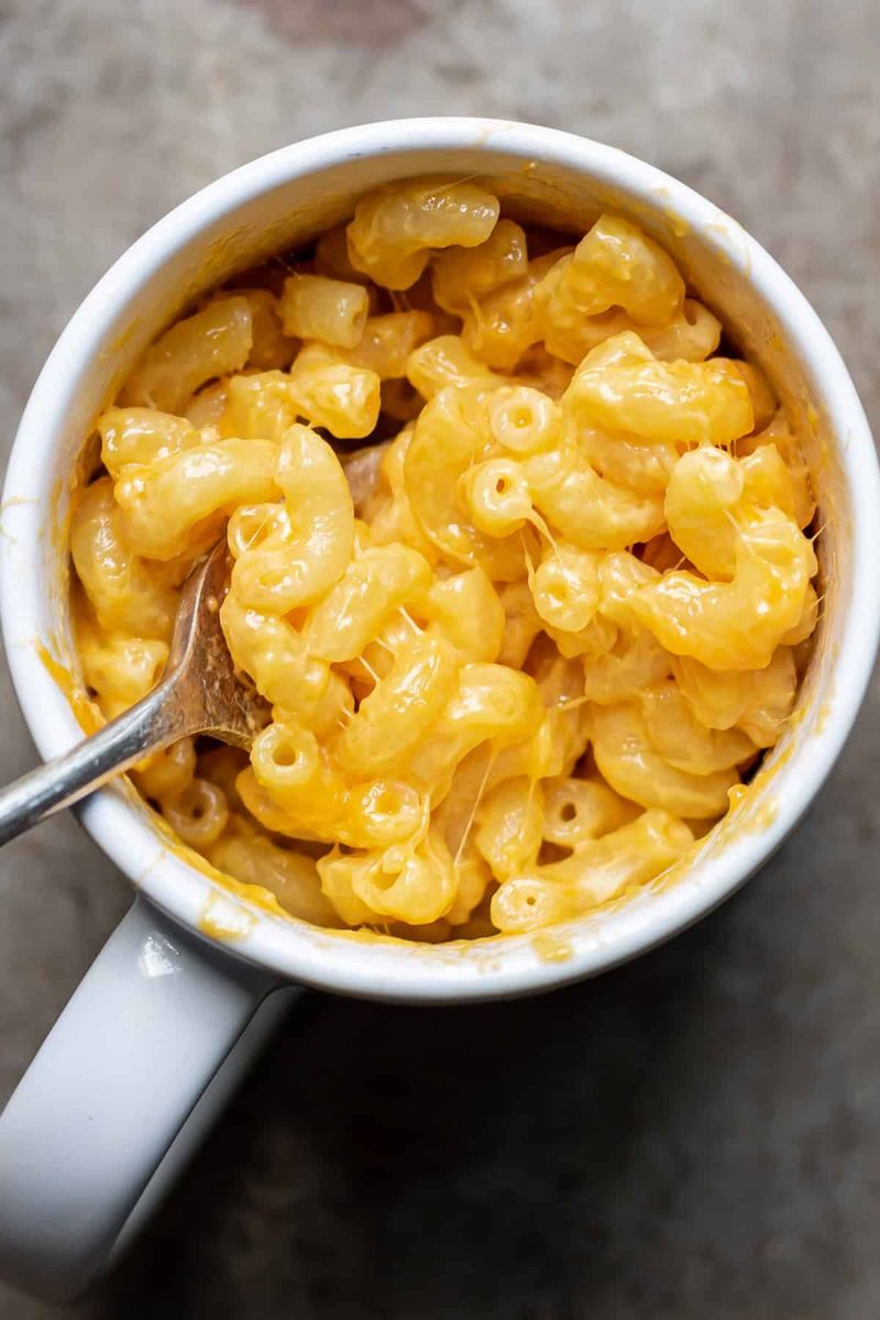Microwave Mac & Cheese (Boxed or Mug Style)