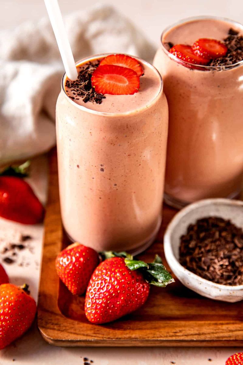 Strawberry-Chocolate Smoothie