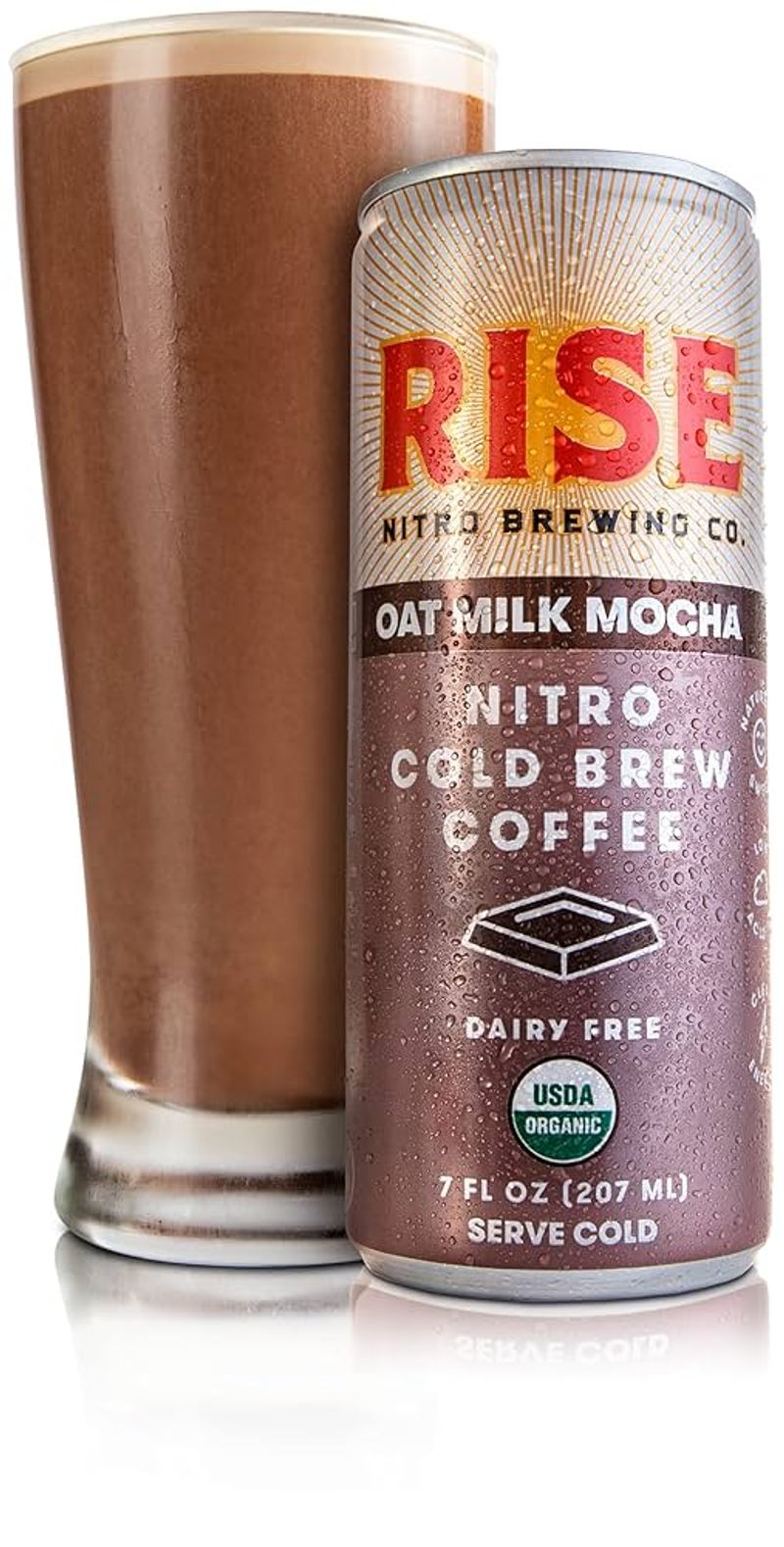 Rise Brewing Co. Oat Milk Mocha Nitro Cold Brew