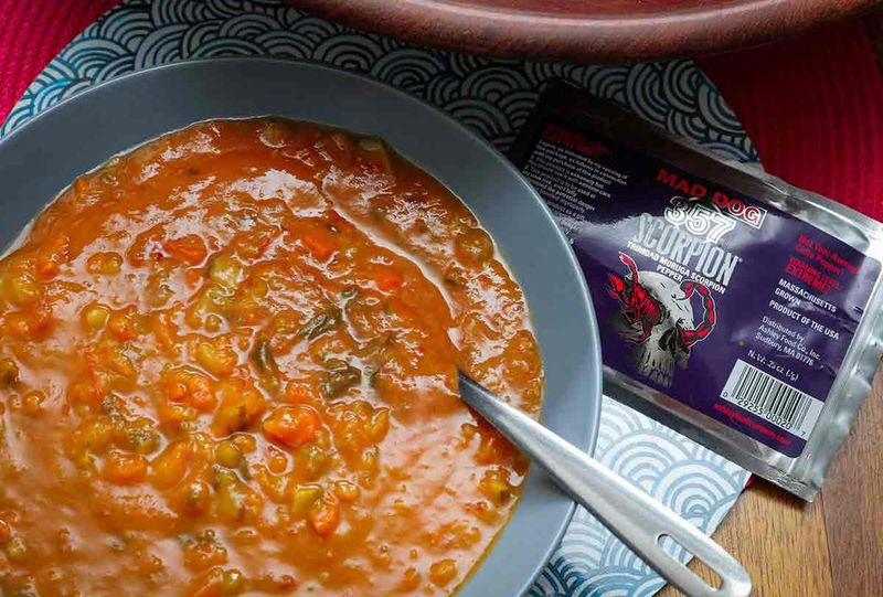 Moruga Scorpion Pepper Soup