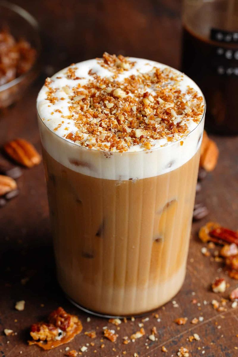 Butter Pecan Iced Coffee