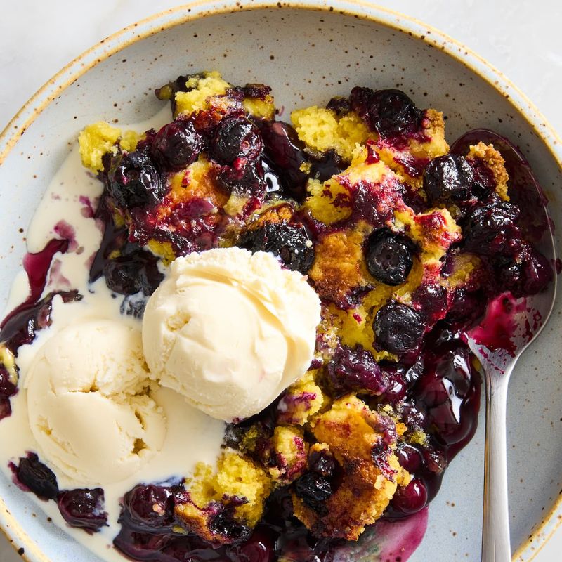 Blueberry Dump Cake