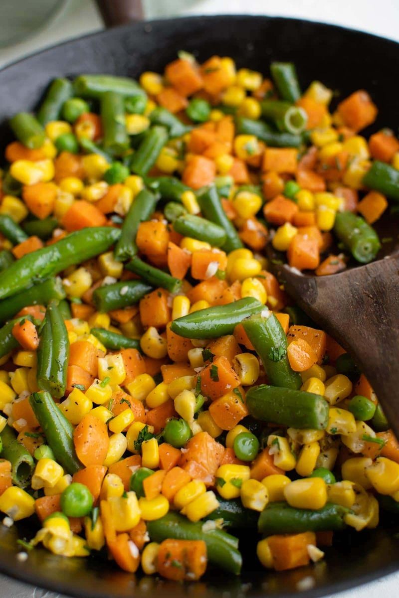 Frozen Steamed Veggie Packs
