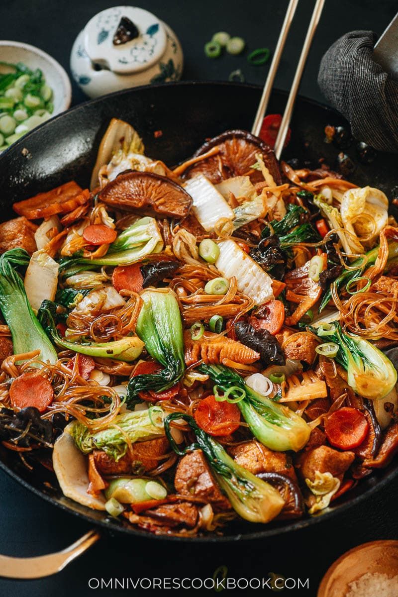 Buddha's Delight (Luohan Zhai): Mushy Vegetable Medley