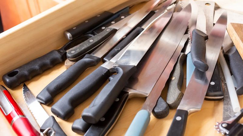 Dollar Store Kitchen Knives: Dangerously Dull