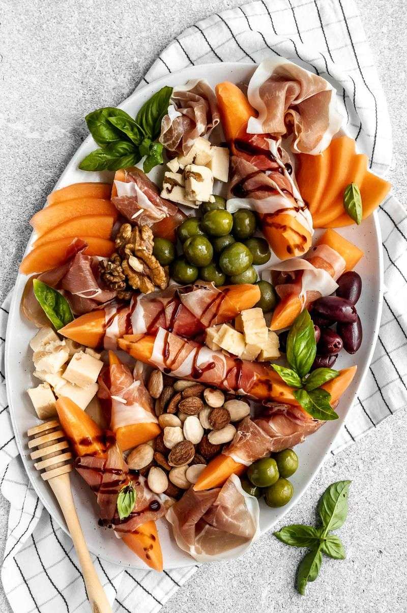 Cantaloupe and Prosciutto