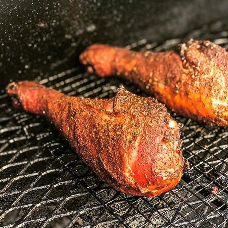 Smoked Turkey Legs Fit for Royalty
