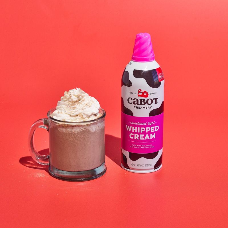 Cabot Premium Natural Sweetened Light Whipped Cream
