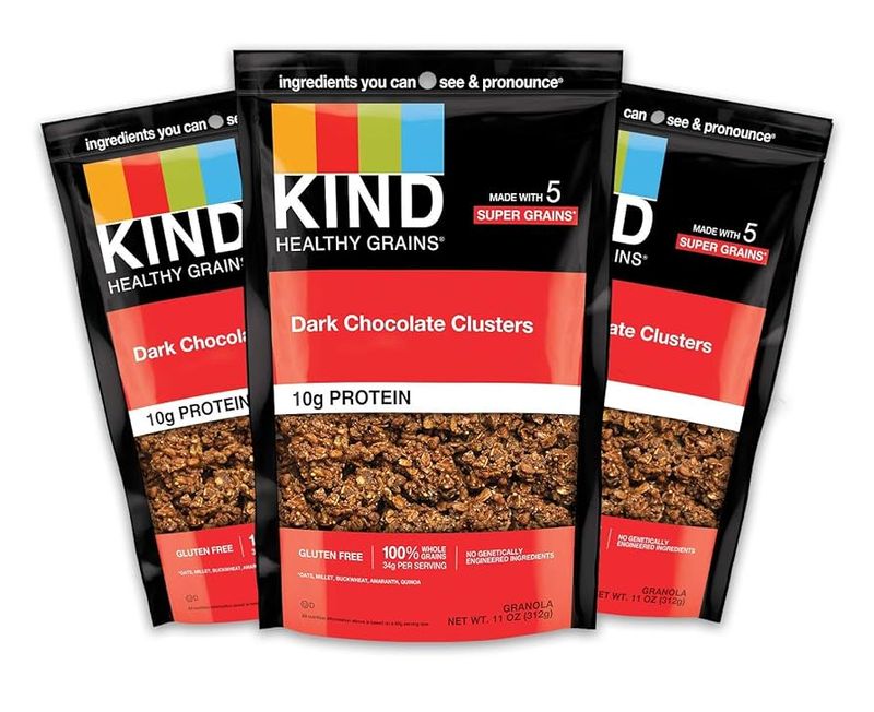 Kind Healthy Grains Granola – Dark Chocolate & Sea Salt