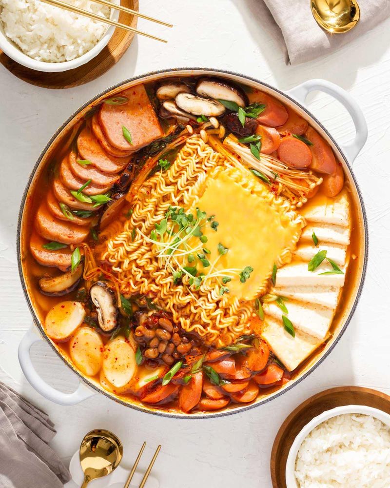 Comforting Army Stew (Budae Jjigae)