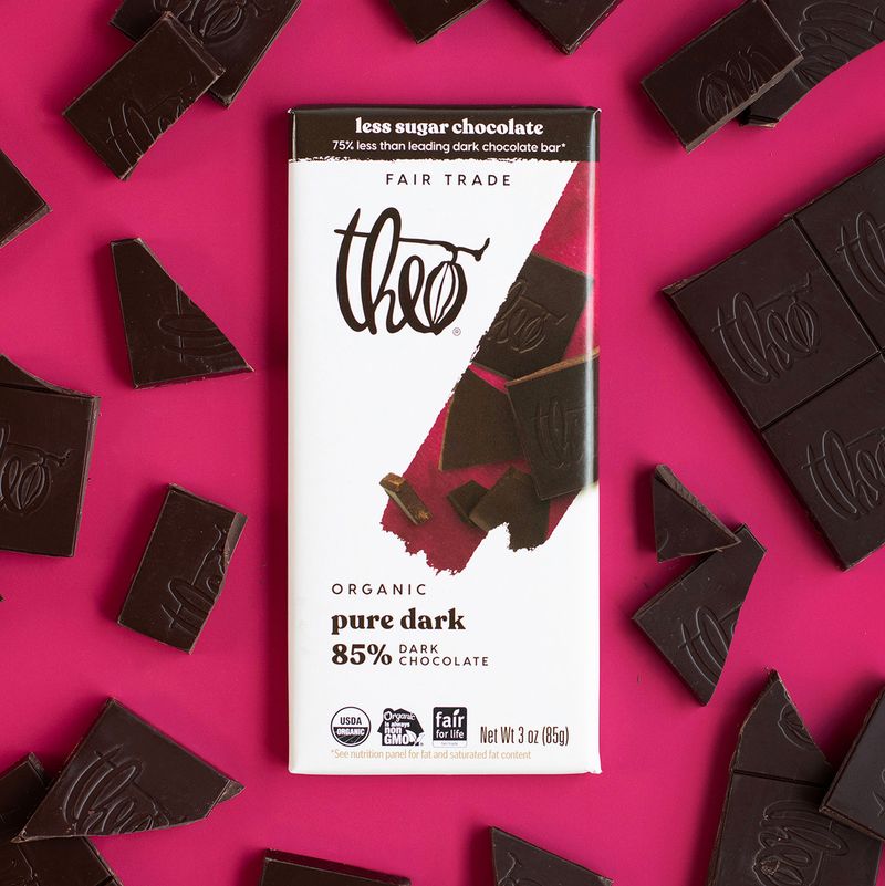 Theo Dark Chocolate Bar (85%)